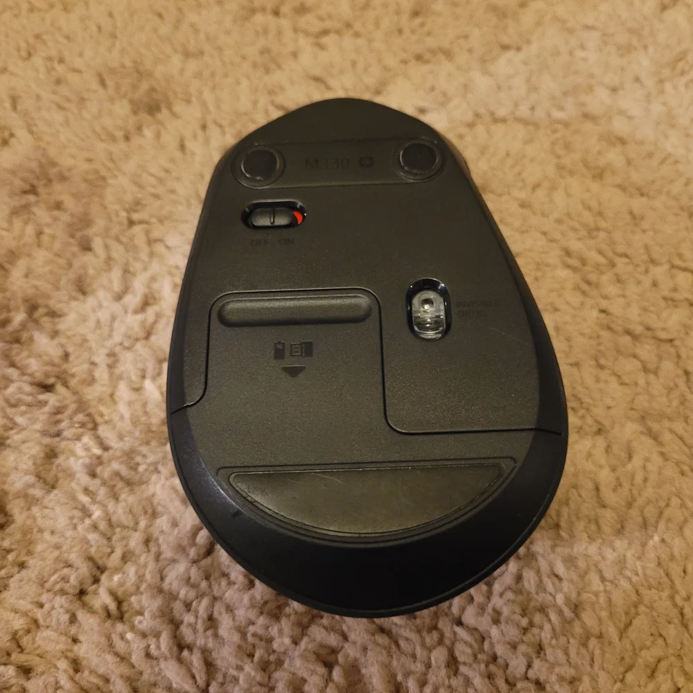 Logitech M330 Black Wireless Mouse